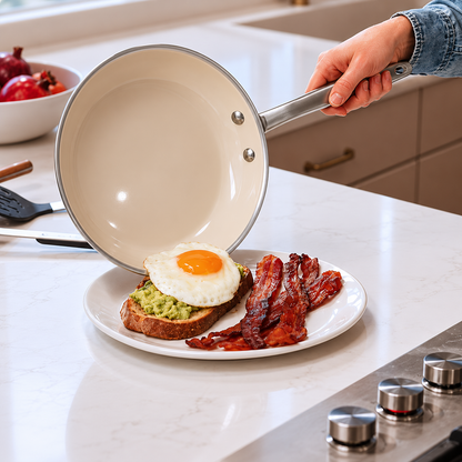 HOC CeramicClad Non Stick Frying Pan