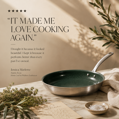 HOC Ceramic-Clad Non Stick Frying Pan