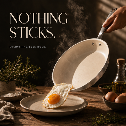HOC Ceramic-Clad Non Stick Frying Pan